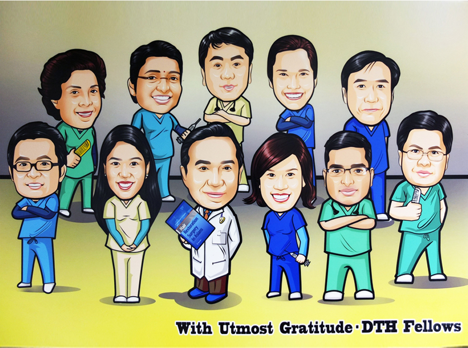 Our team with Dr. Damkerng